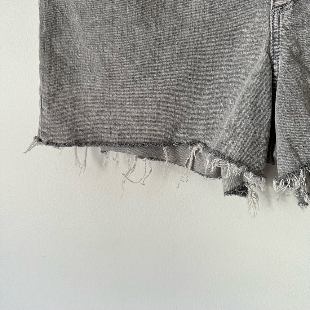 Universal Thread | Gray Cut Off Button Fly Shorts - image 4